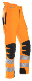  - SIP ochranné nohavice na ochranu proti krádeži, barevné a oranžové / černé. Velikost L. Hi-vis oranžovo-černá / L