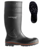  - Bezpečnostní gumové holínky Dunlop Acifort S5, barva černá. Velikost 39/40. černá / 43