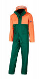  - Nepromokavá bunda do deště Poroforst Active zeleno-oranžová / XL