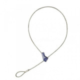 - Obojek lano s ocelovou hlavou a délkou smyčky : 2,0 m / : 8 mm / pevnost v tahu : 2195 N / užitečného přichycena 550 N / váha : 890 g Délka 2,50 m ?