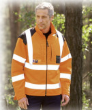  - Forest Shield Bunda s ochranou proti proříznutí a reflexními pruhy , velikost : L oranžová / 3XL