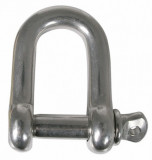 - Třmeny, nerezová ocel, pin průměru 5 mm , jasné otevření šroubu 10 mm , zatížení při přetržení 1000kg Průměr Pin 10 mm, čirý otevření šroubu 20 mm , zatížení při přetržení 4500kg