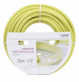 - Původní Quattroflex Plus, L? E 25 m, průměr 1,2, Wandst? S 2,5 mm Trhací tlak 50 barů a váží 3,9 kg. Délka 25 m, průměr 1/2, tloušťka stěny 2,5 mm, tlak při roztržení 50 bar, hmotnost 3,9 kg.