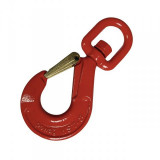 - Otočné háky , řetězy pro 8mm ? pro 8 mm řetězy, uvolňuje zatížení 80 kN (8 tun) , otevírací šíře 25 mm, váha 750 g. ,